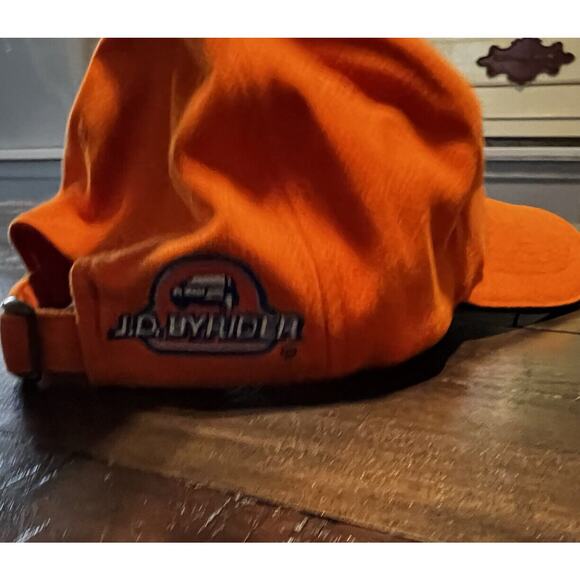 Tony Stewart Autographed Hat Cap Orange #20 Racing Nascar - Picture 4 of 7